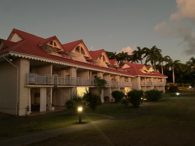 unser Traumurlaub auf Guadeloupe - Außenansicht der Unkterkunft