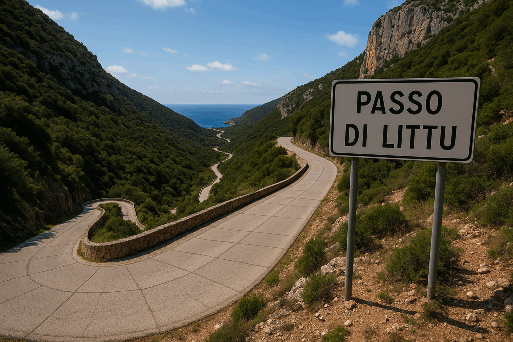Sardinien: Passo di Littu, von Chat GPT nachempfunden