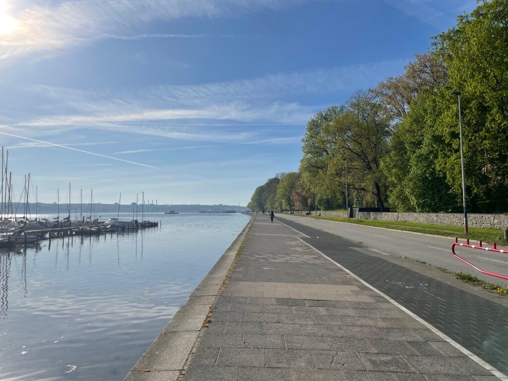 Kurzurlaub in Nord-Deutschland: Kieler Förde Kiel: Promenade