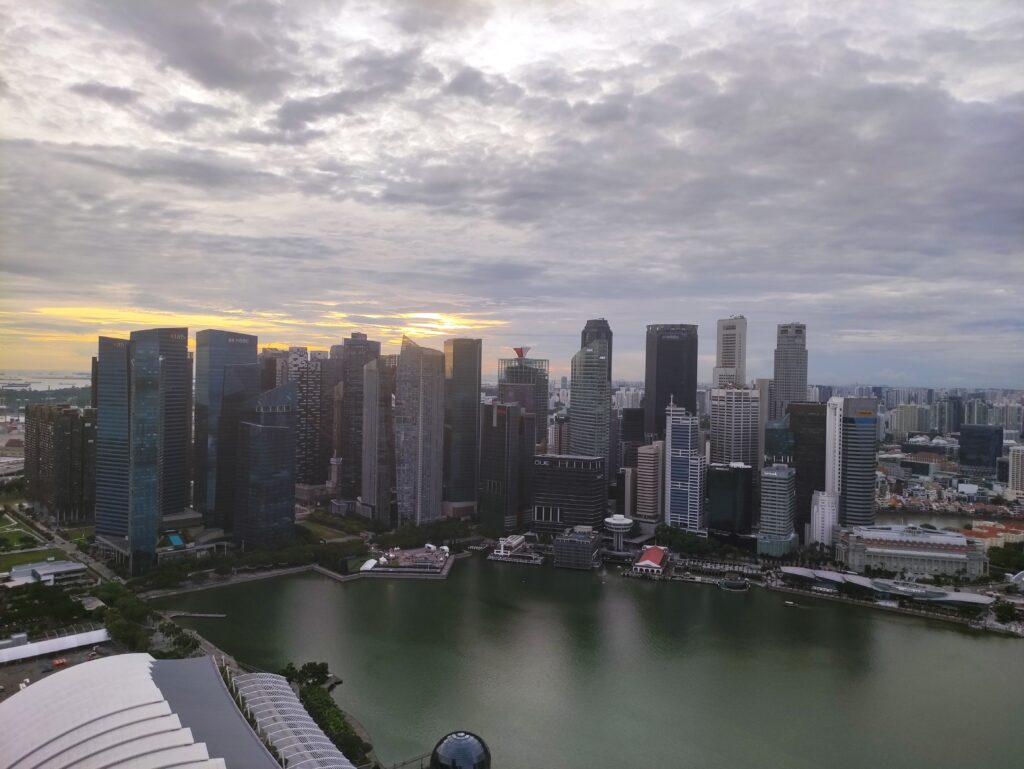 Skyline von Singapur